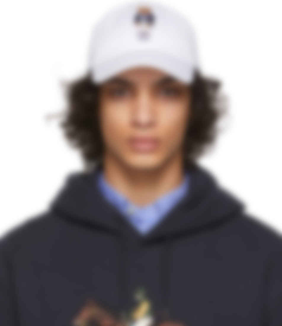 casquette blanche ralph lauren