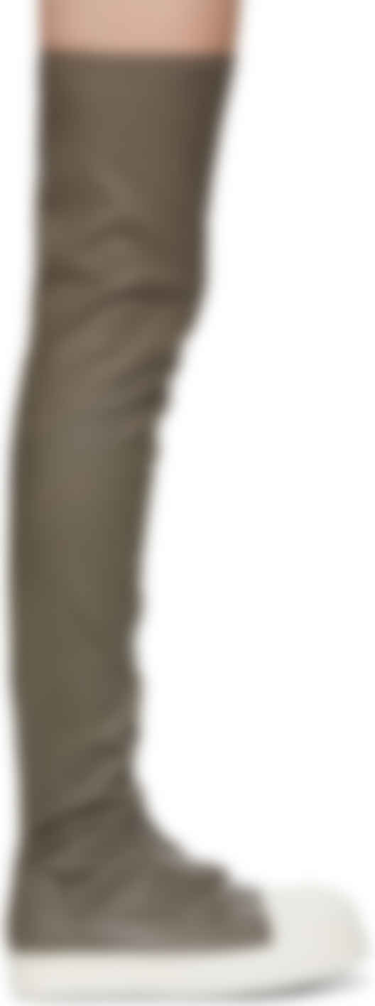 rick owens stretch boot