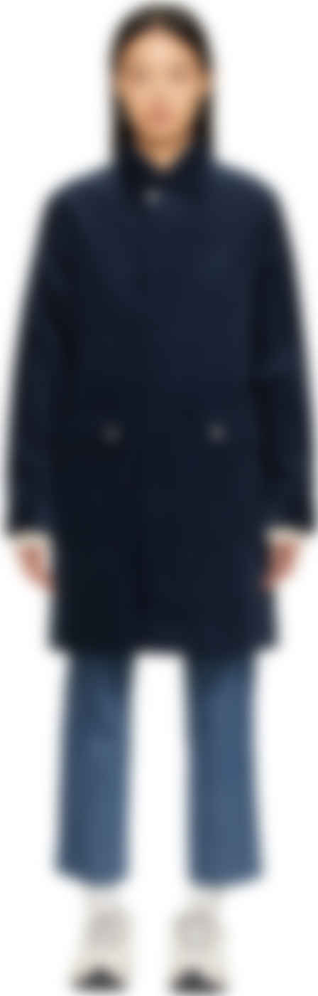 apc navy coat