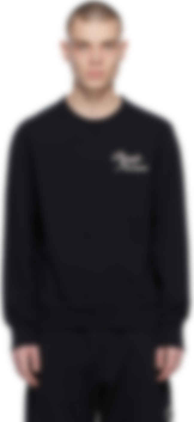 black skeleton sweatshirt