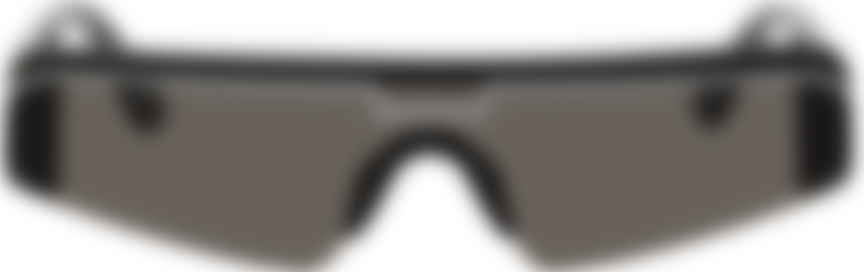 black rectangle sunglasses