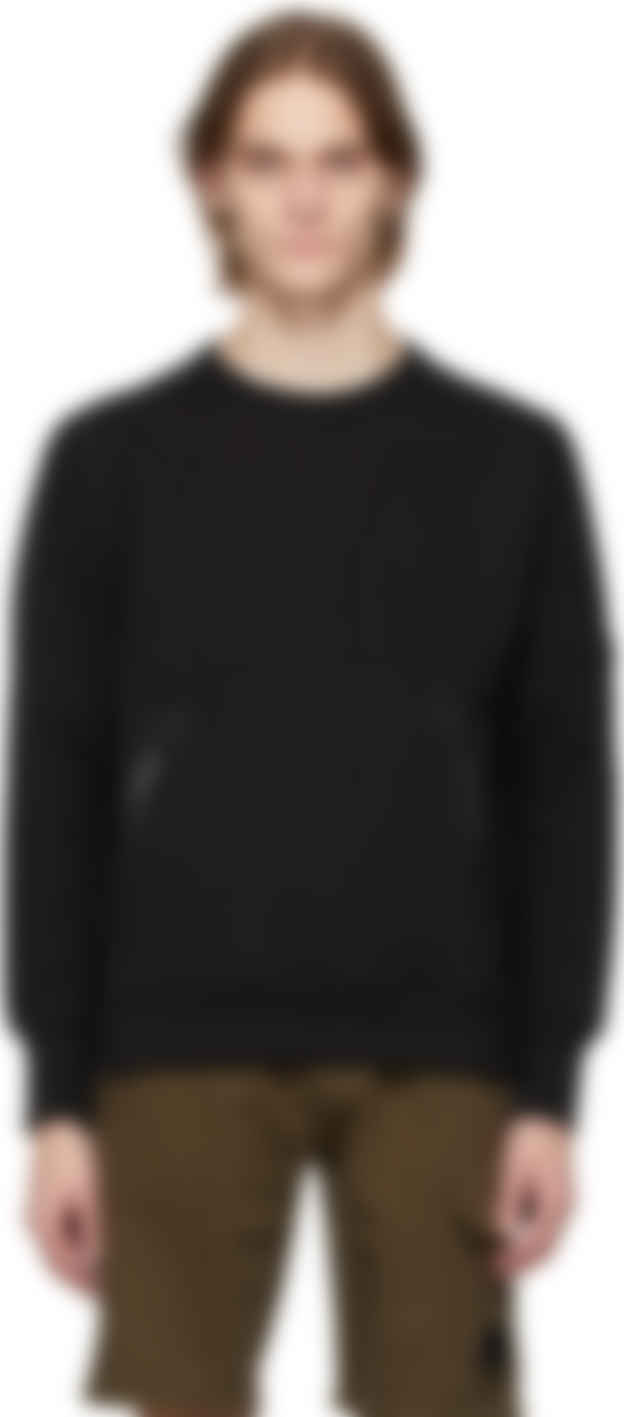 cp company black sweatshirt