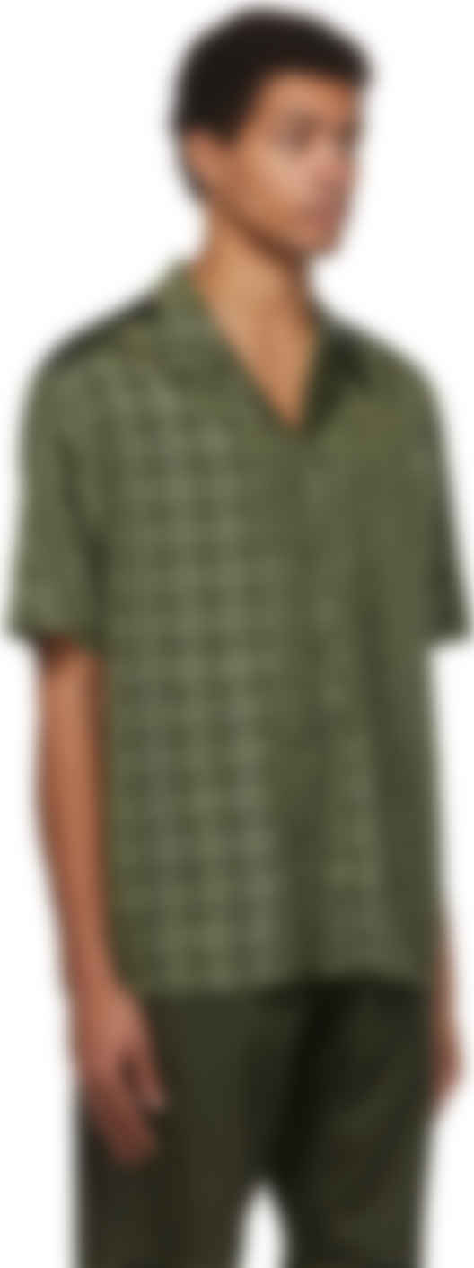 Adidas X Ivy Park Green Satin 2 0 Short Sleeve Shirt Ssense Canada