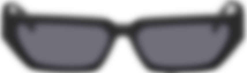 black straight sunglasses