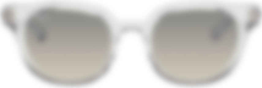 round transparent sunglasses