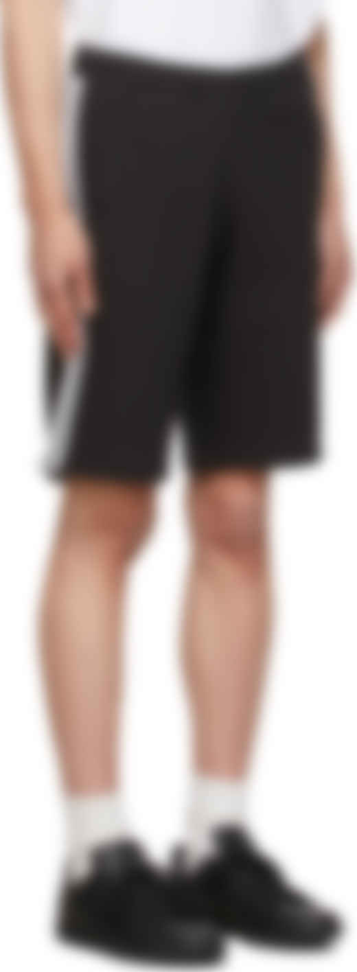 adidas Originals: Black 3-Stripes Shorts | SSENSE Canada