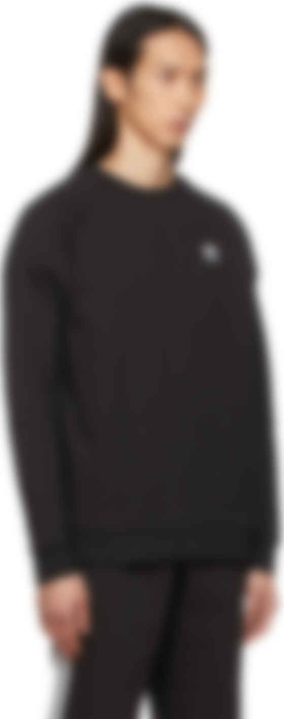 black essentials crewneck