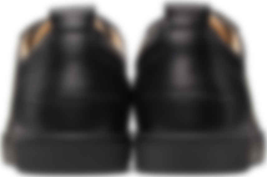 Christian Louboutin: Black Louis Flat Sneakers | SSENSE