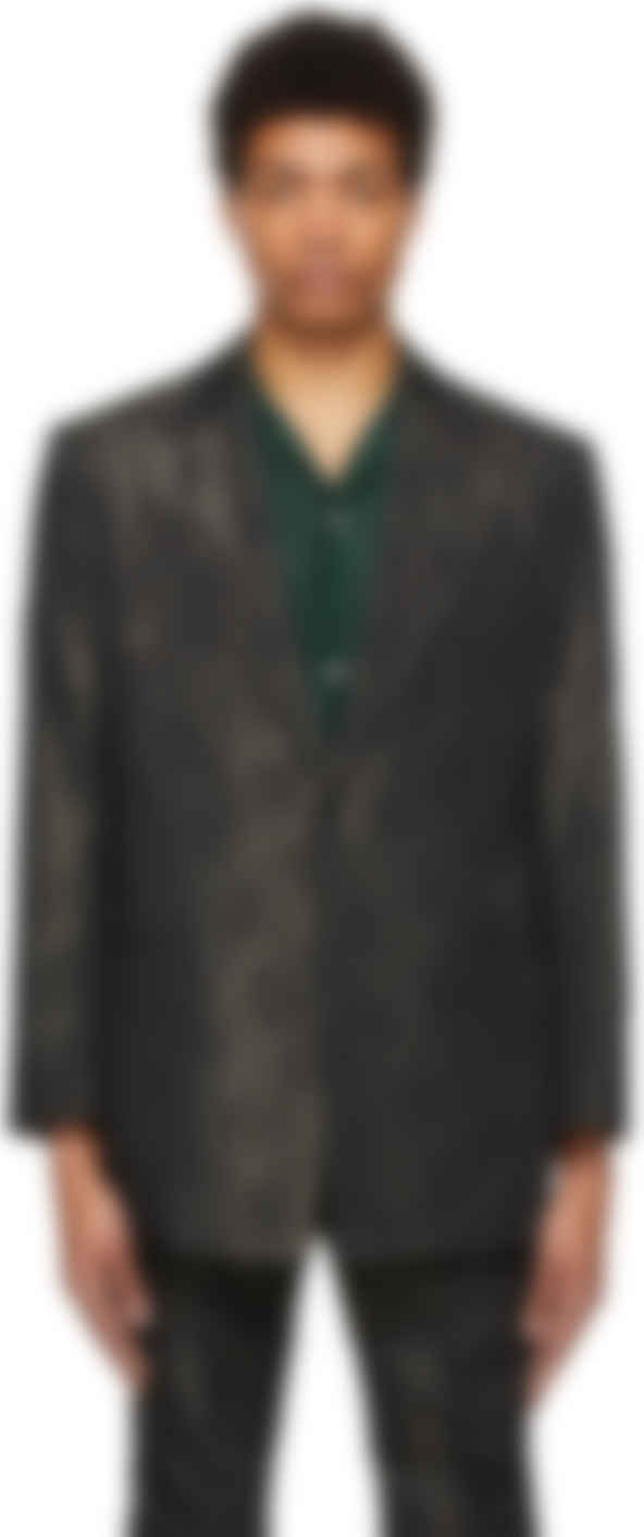 jacquard tuxedo jacket