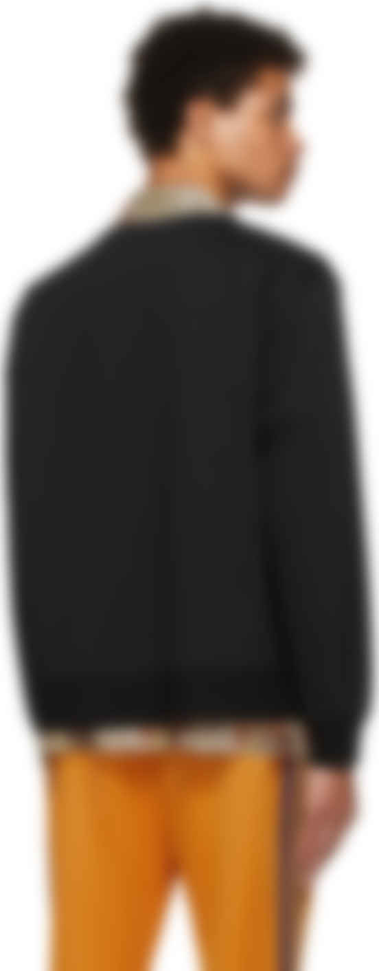 long black jersey cardigan