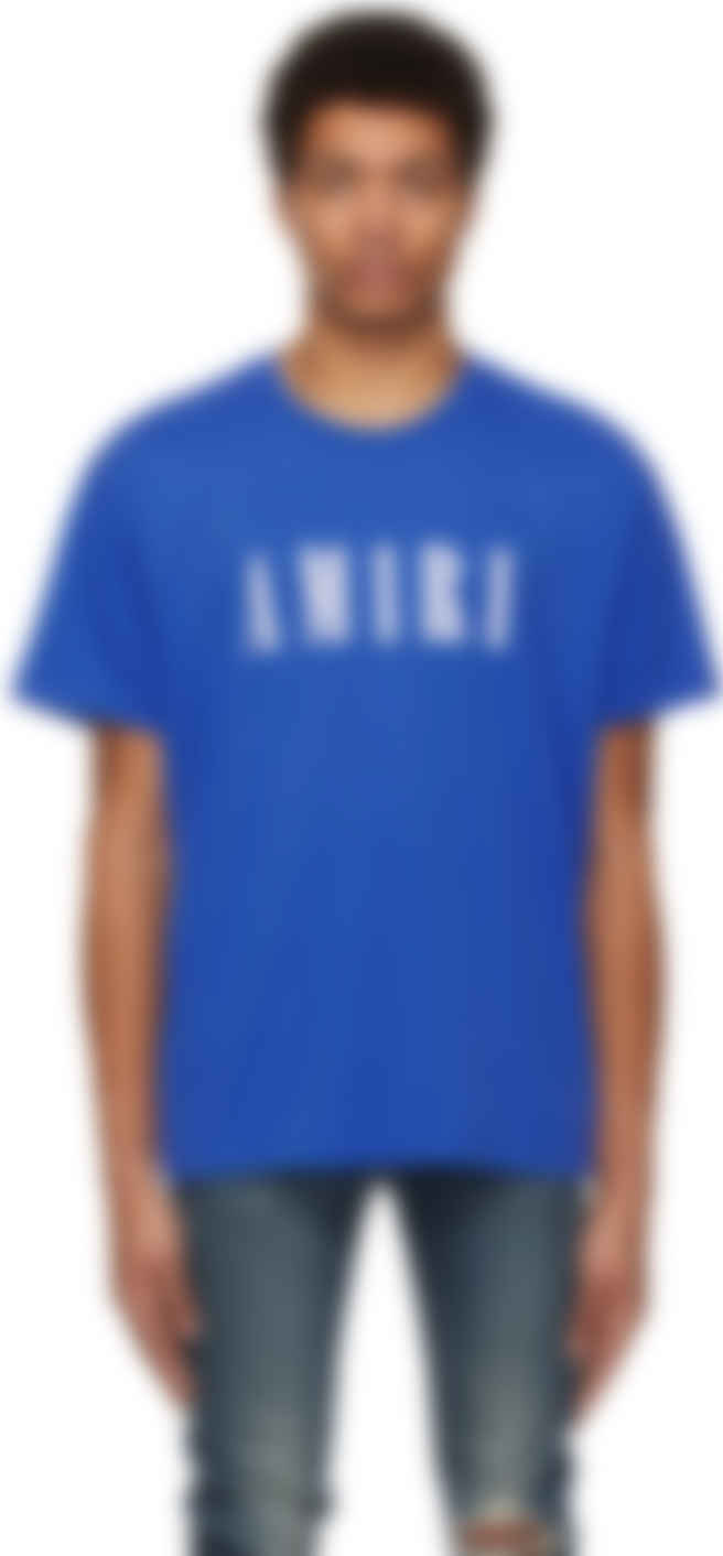 ラッピング不可】 アミリ メンズ Tシャツ アミリ Tシャツ トップス メンズ Core Logo Graphic Tee Princess Blue  - Tシャツ、カットソー - ehlconstruction.com