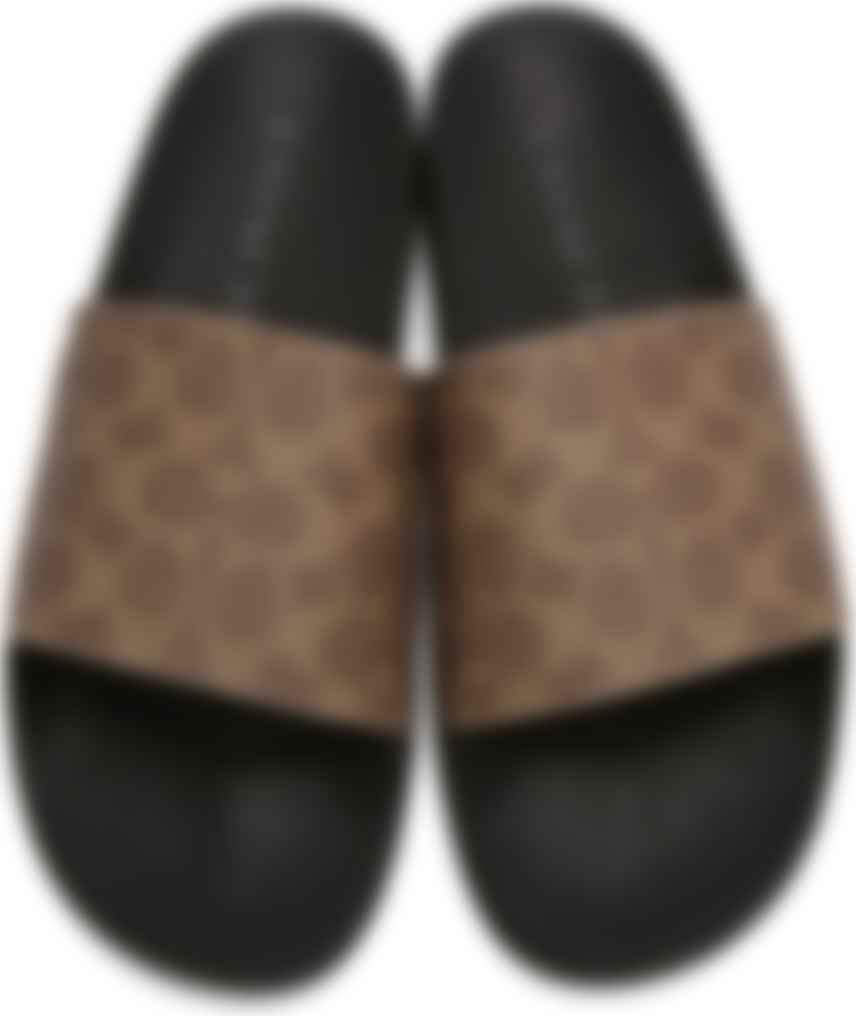 coach slide sandals