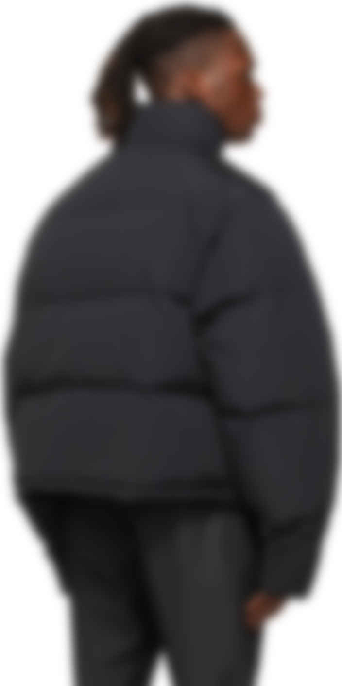 bubble jacket black