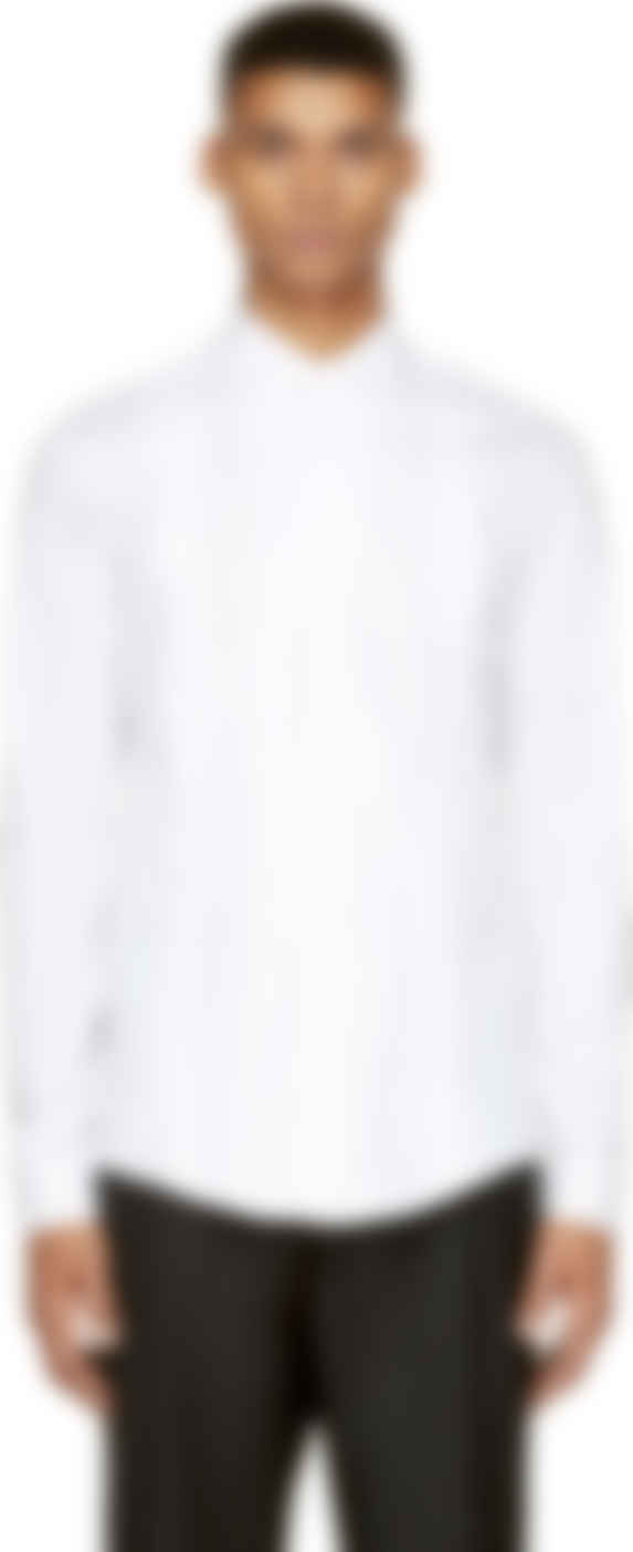balenciaga button up shirt