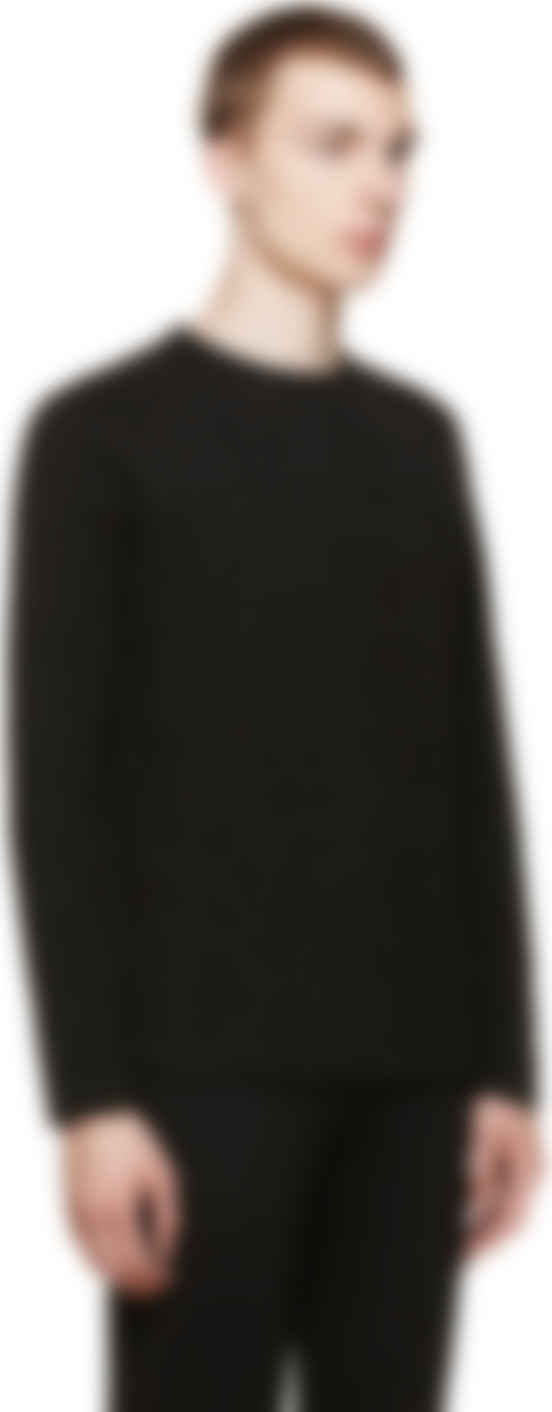balenciaga black sweater
