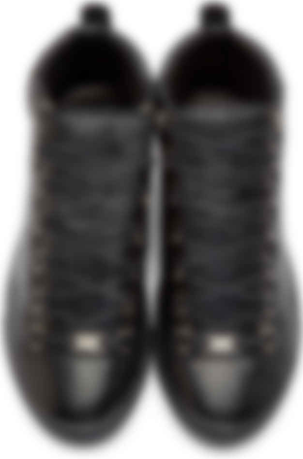 balenciaga leather arena