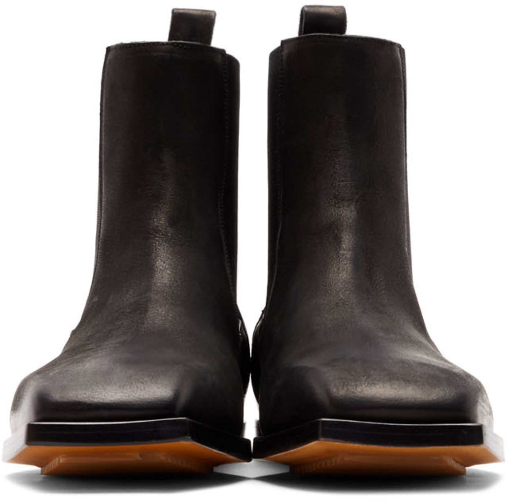 rick-owens-black-flat-square-toe-chelsea