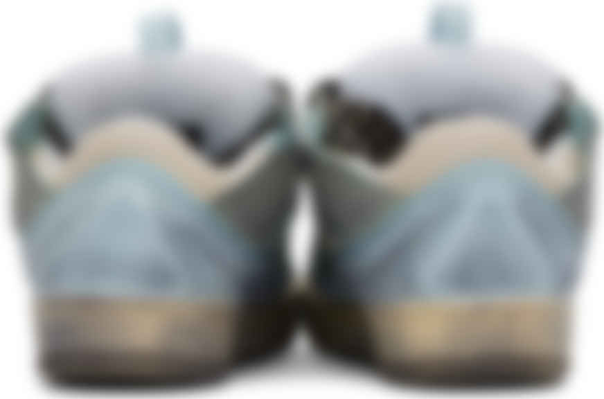 SSENSE Exclusive Blue Curb Sneakers