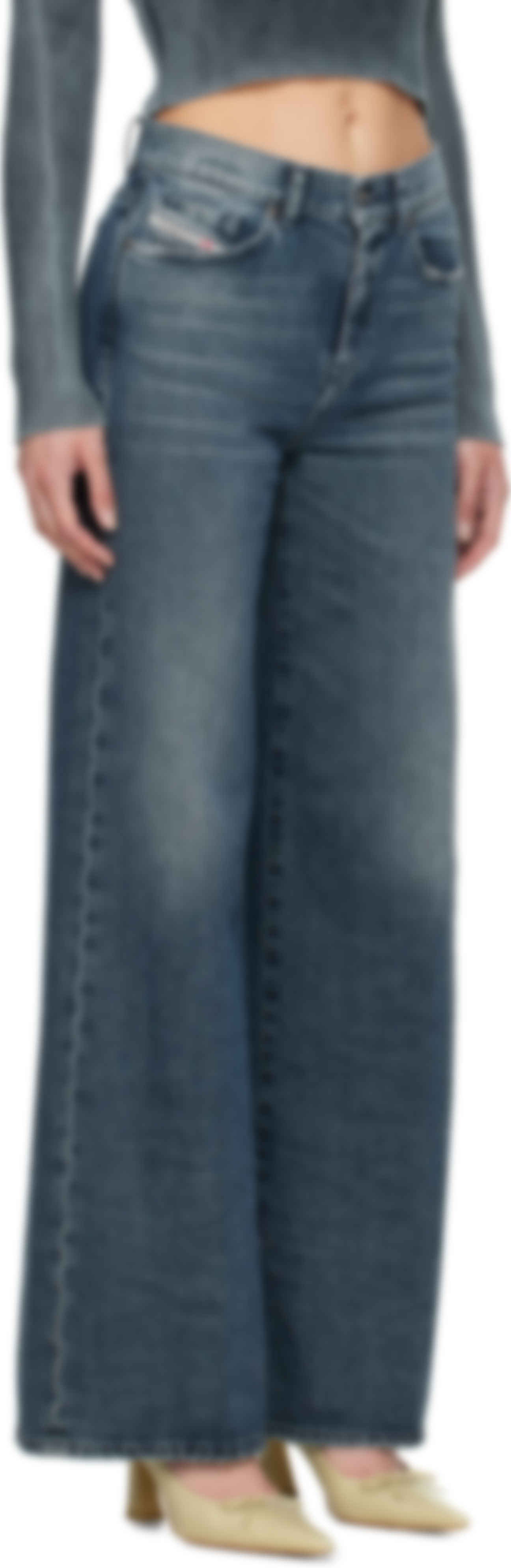 Blue Flare 1978 D-Akemi 007y7 Jeans