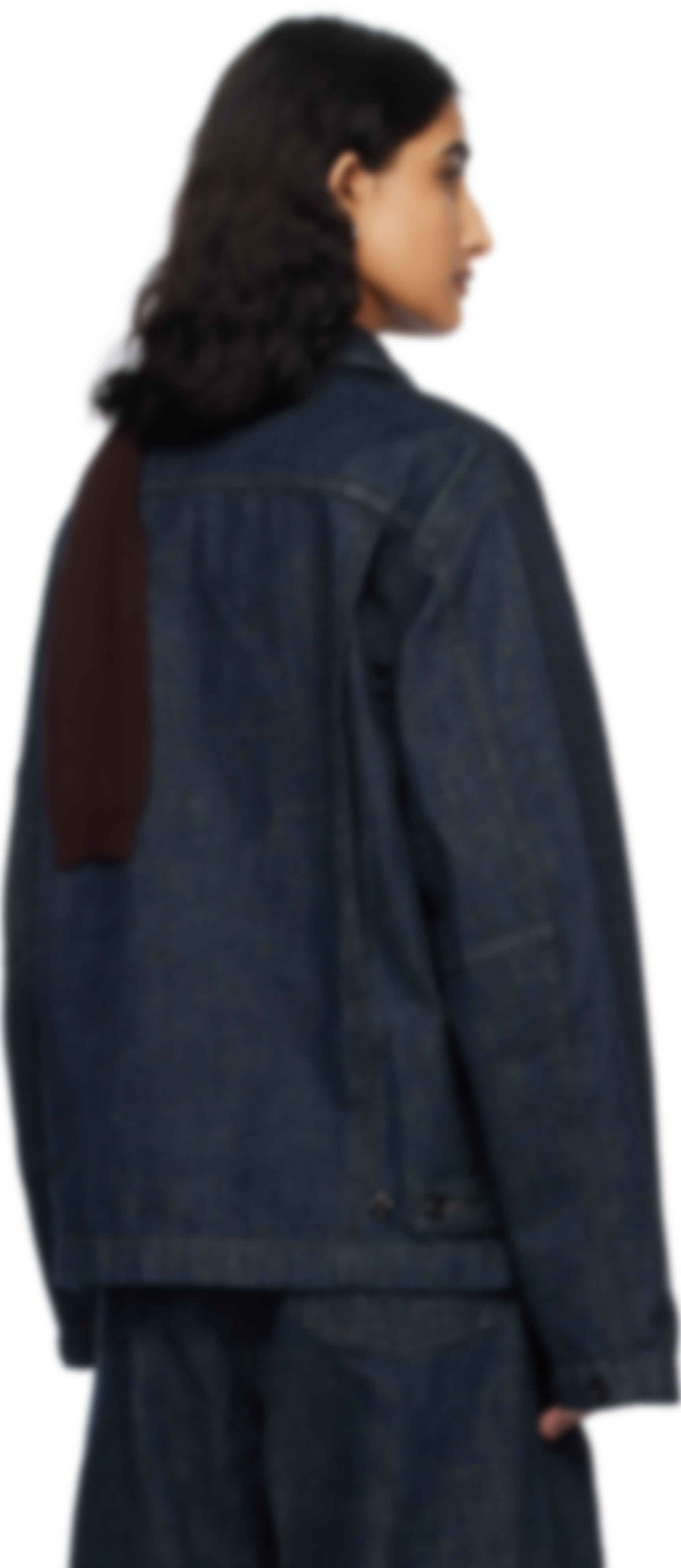 Indigo Boxy Denim Jacket