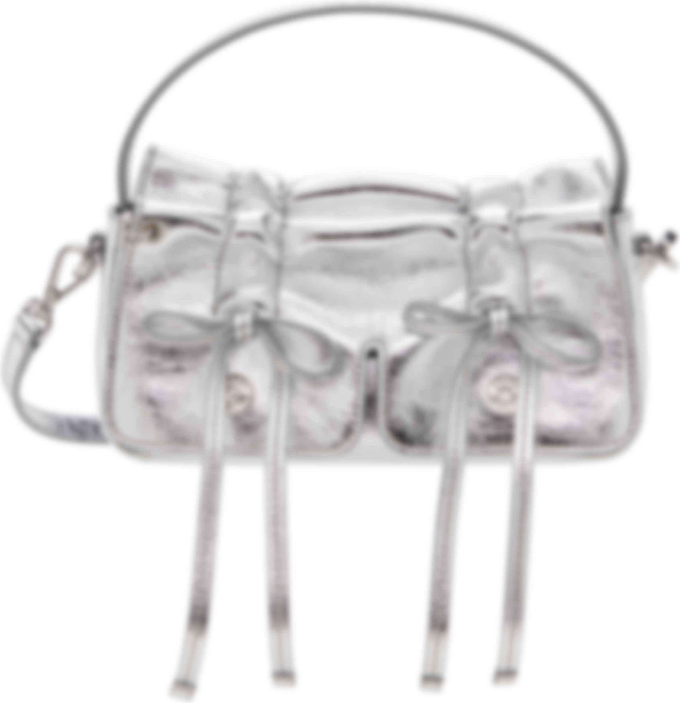 Silver Multipocket Bag