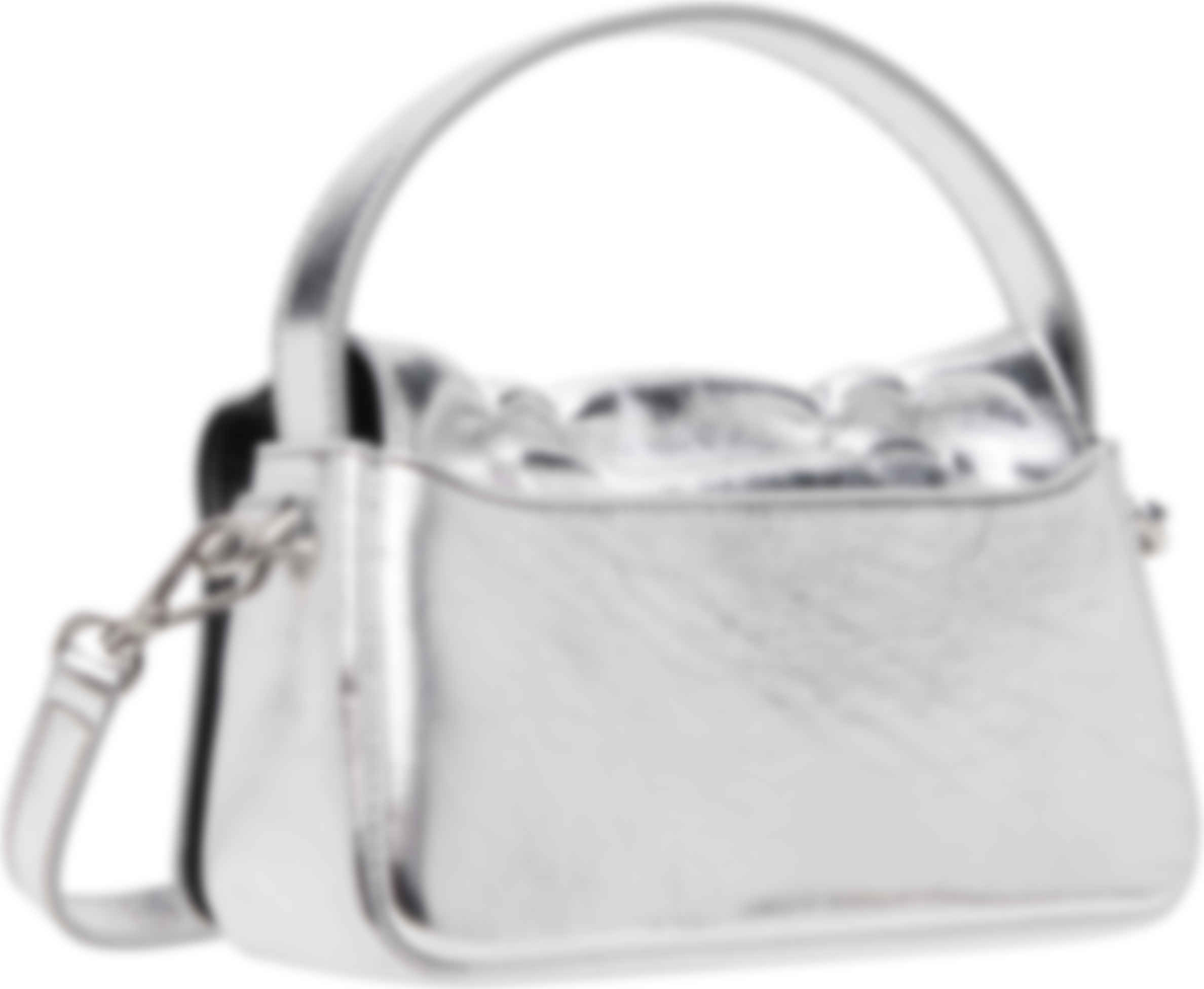 Silver Multipocket Bag