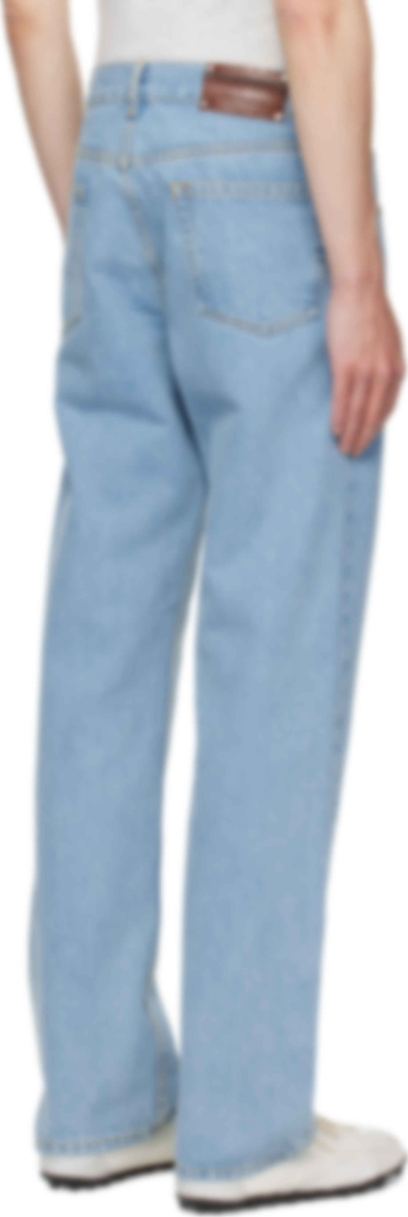 Blue Faded Jeans