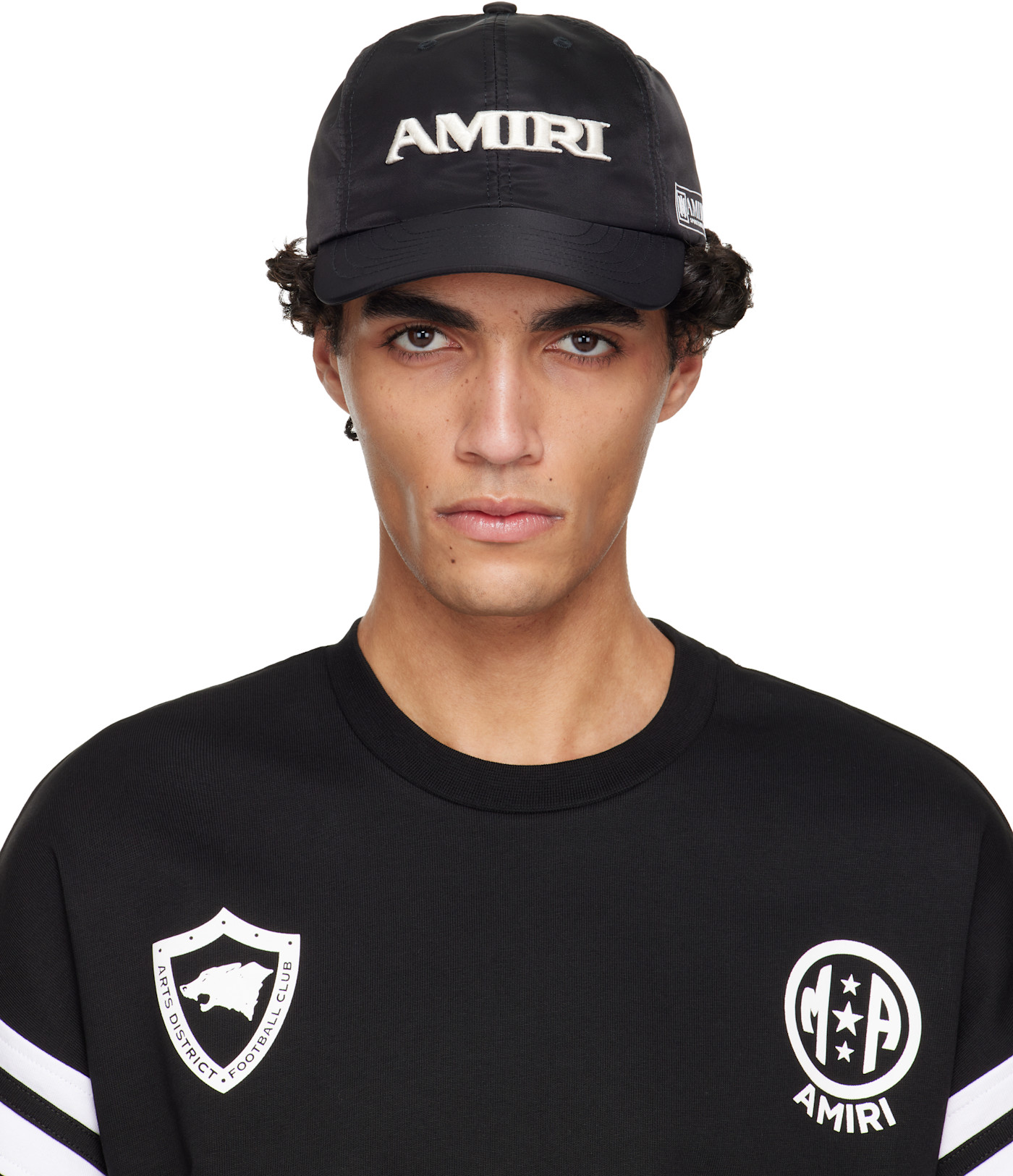 Black 'AMIRI' Sport Cap black