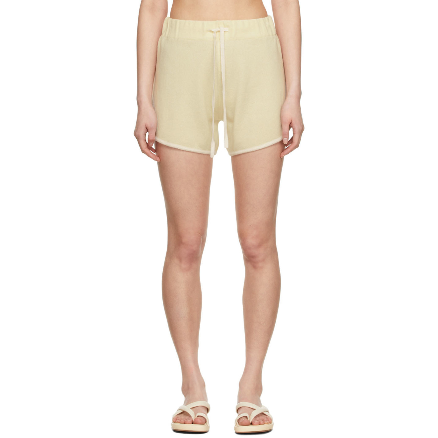 LISA YANG SSENSE Exclusive Off-White Kiyo Shorts