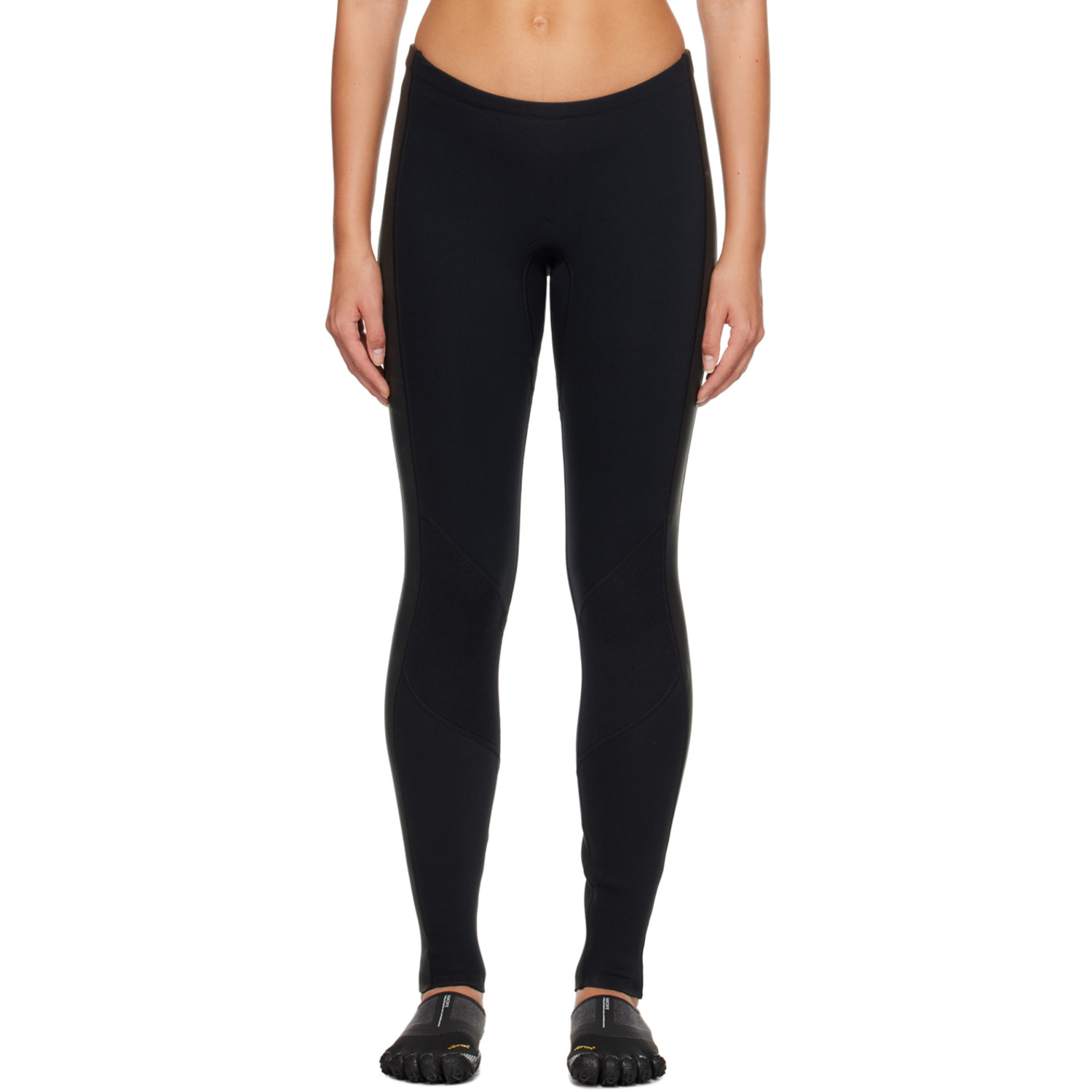 Dion Lee Haydenshapes by Dion Lee SSENSE Exclusive Black & Gray Leggings