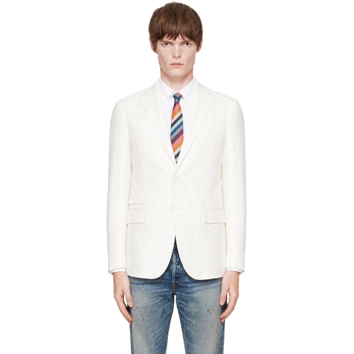 Ralph Lauren Purple Label White Sportcoat Blazer