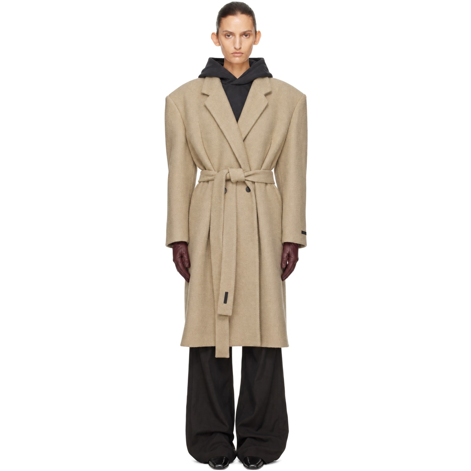 Fear of God Beige Relaxed Coat