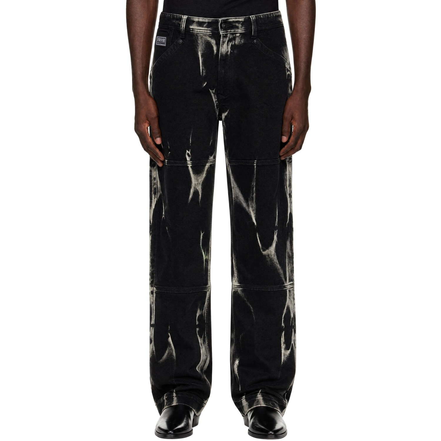 Versace Jeans Couture Black Five-Pocket Jeans