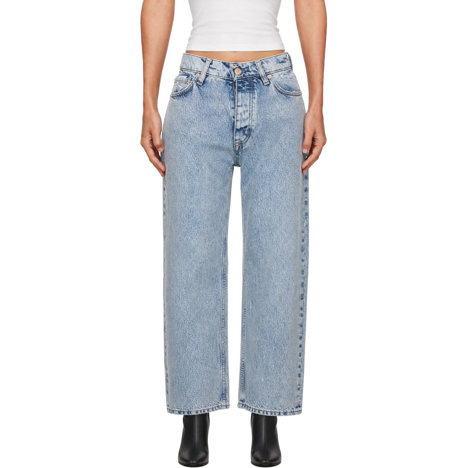 Eytys Blue Benz Light Stone Jeans