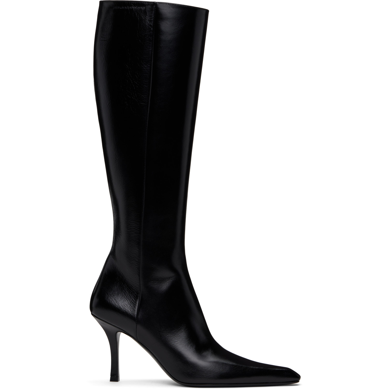 Alexander Wang Black Vivica 85mm Knee-High Tall Boots
