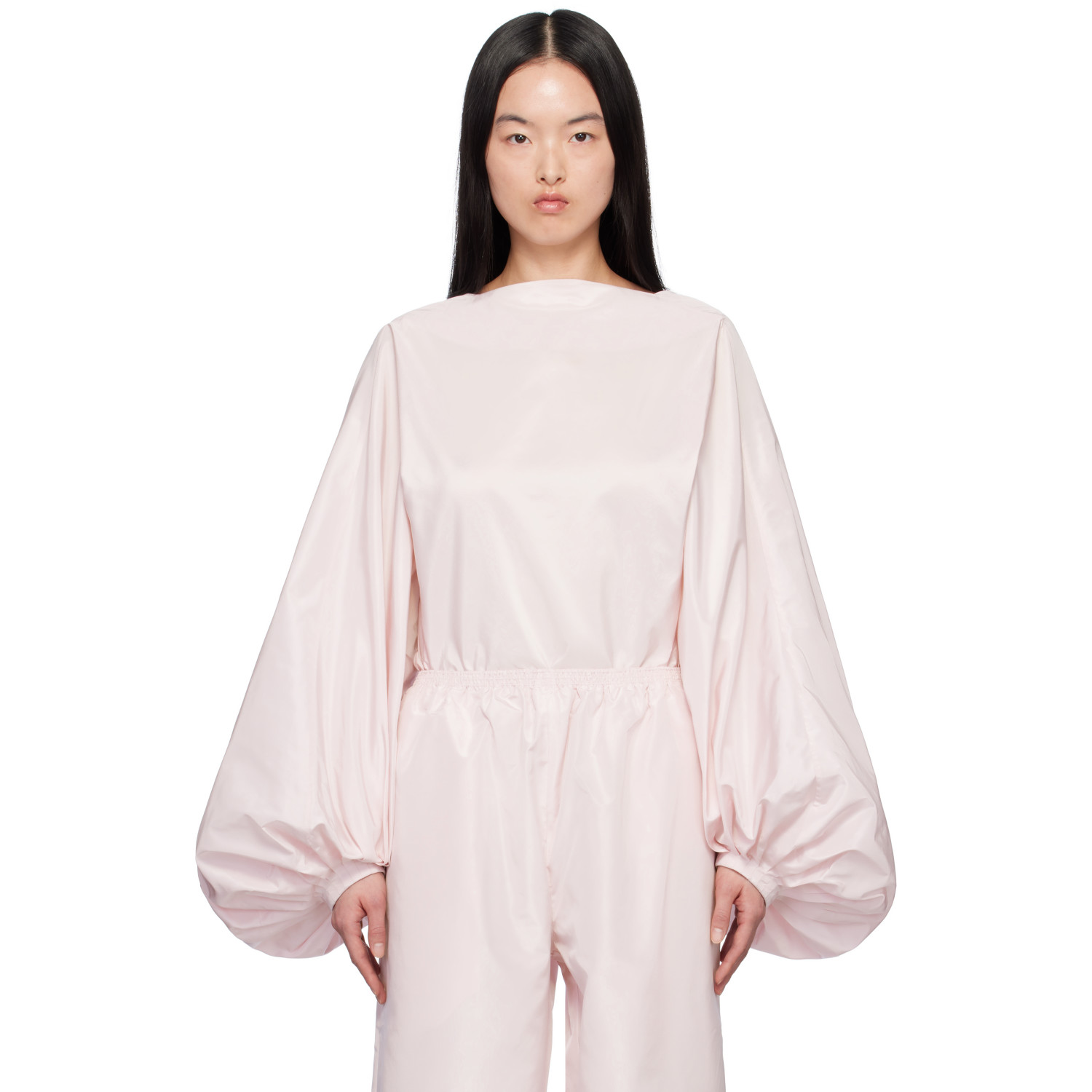 ALAÏA Pink Balloon Bodysuit