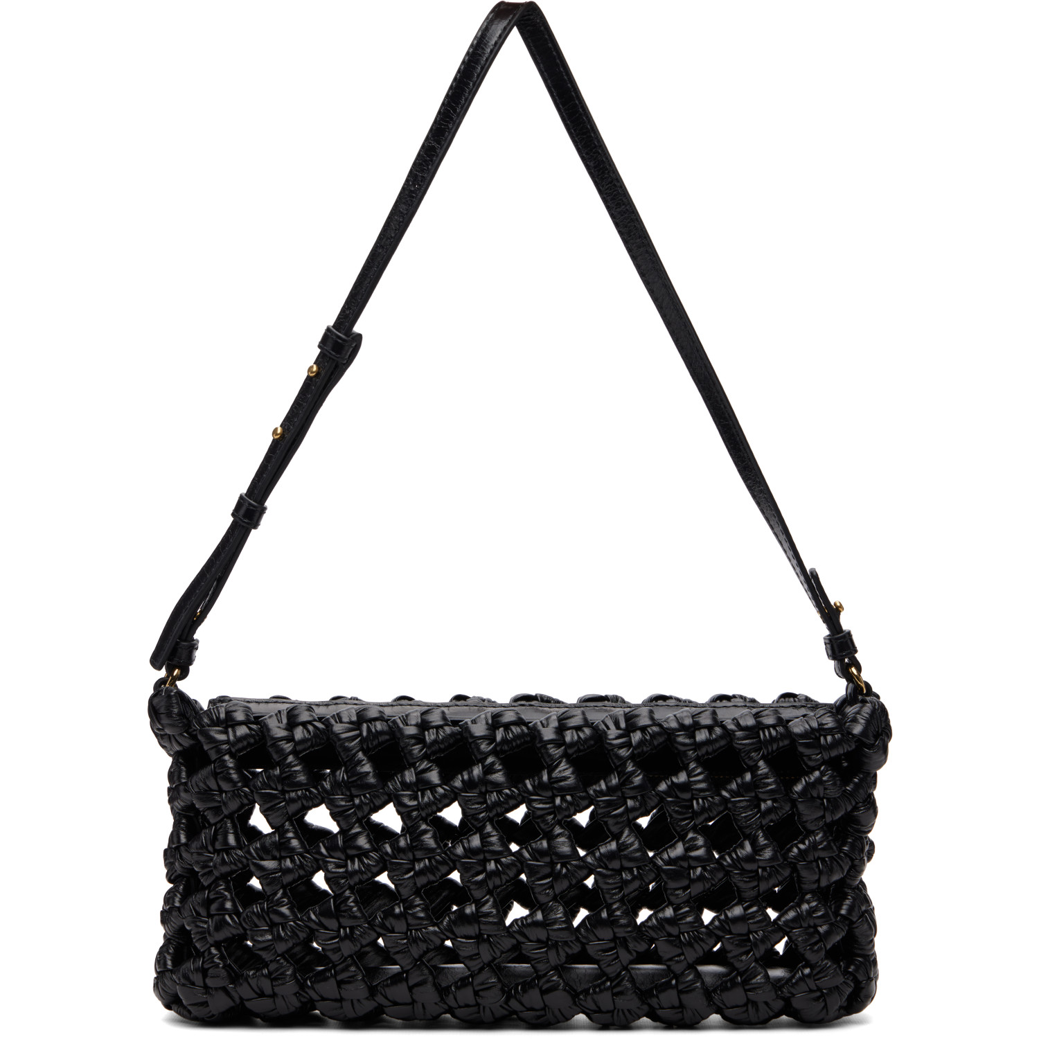 Bottega Veneta Black Square Knot 20 Bag