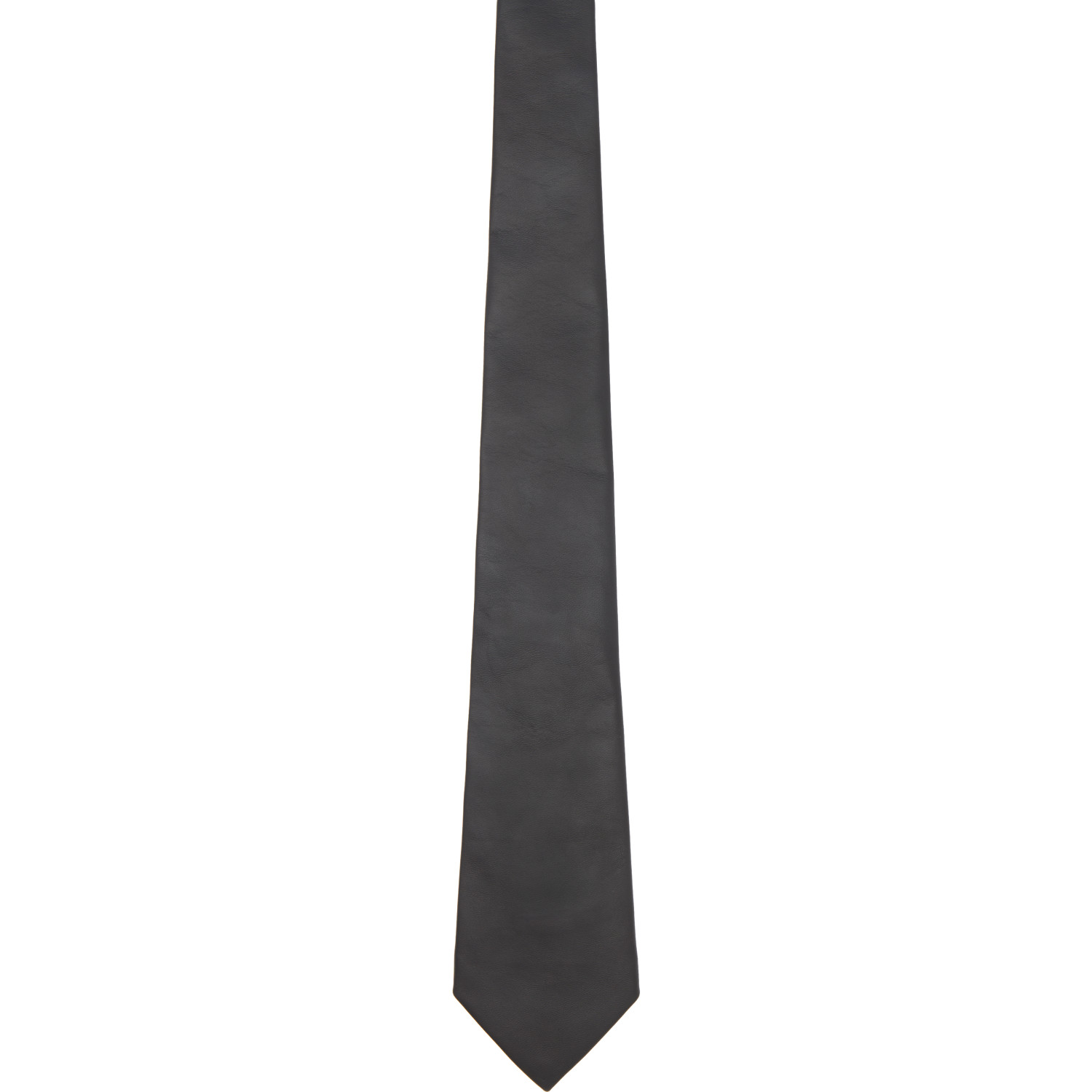 Bottega Veneta Brown Smooth Lambskin Tie