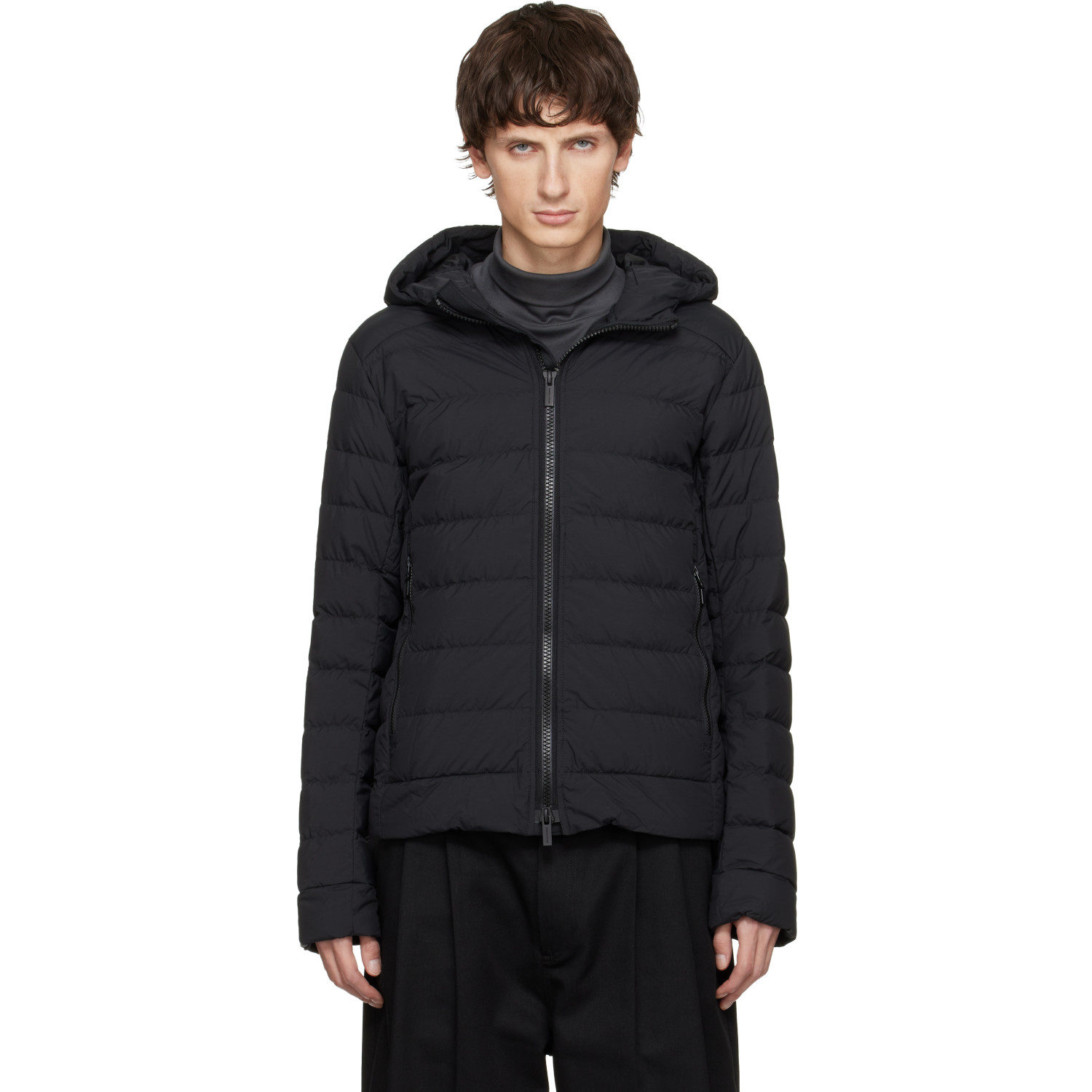 Canada Goose Black Crofton EnduraLuxe Down Jacket