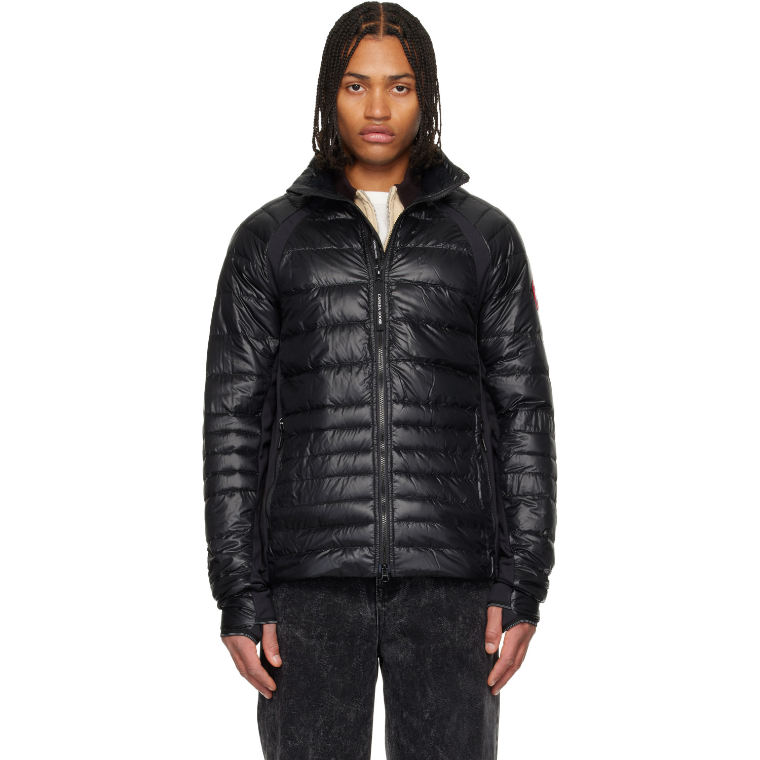 Canada Goose Black HyBridge Lite Down Jacket