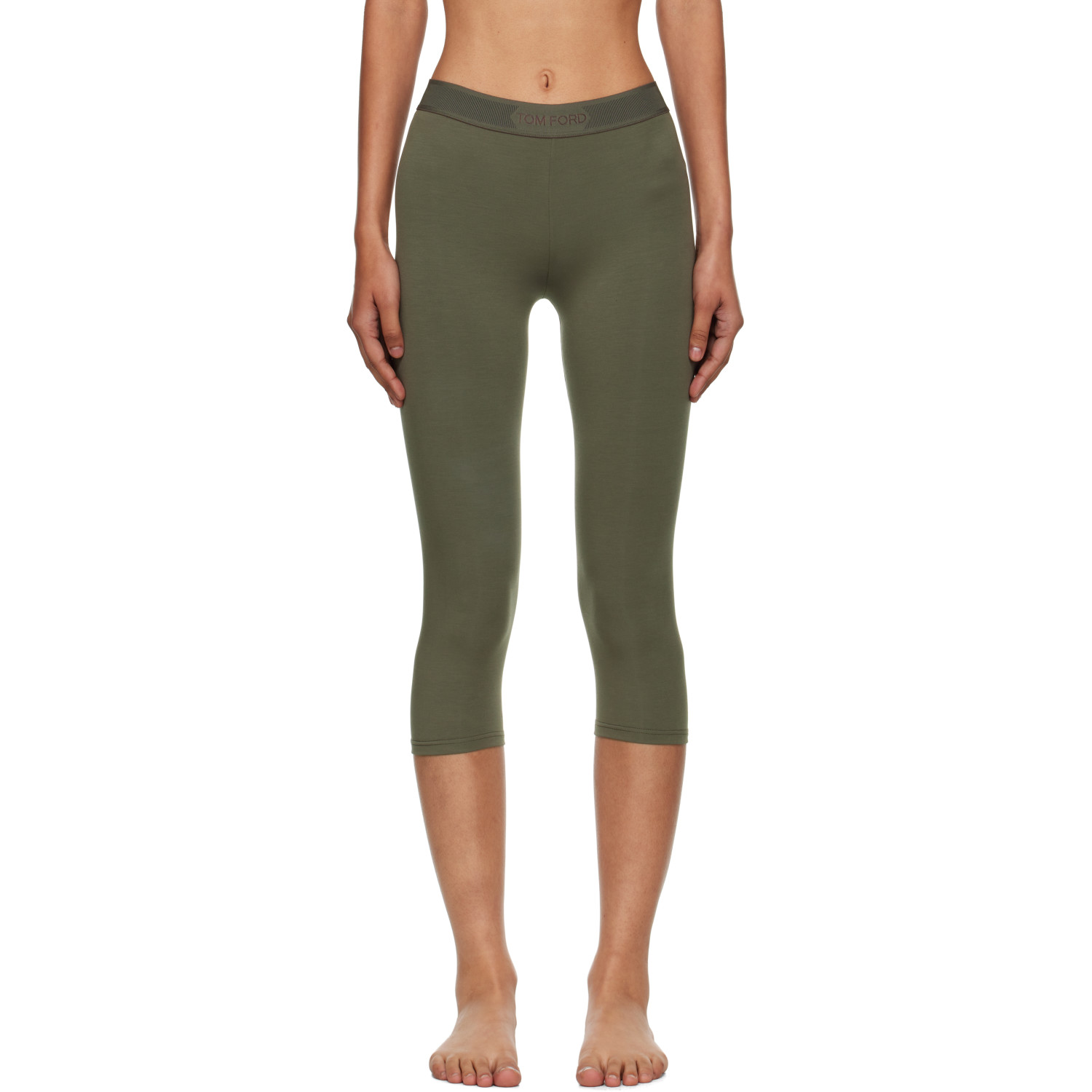 TOM FORD Khaki Modal Yoga Leggings