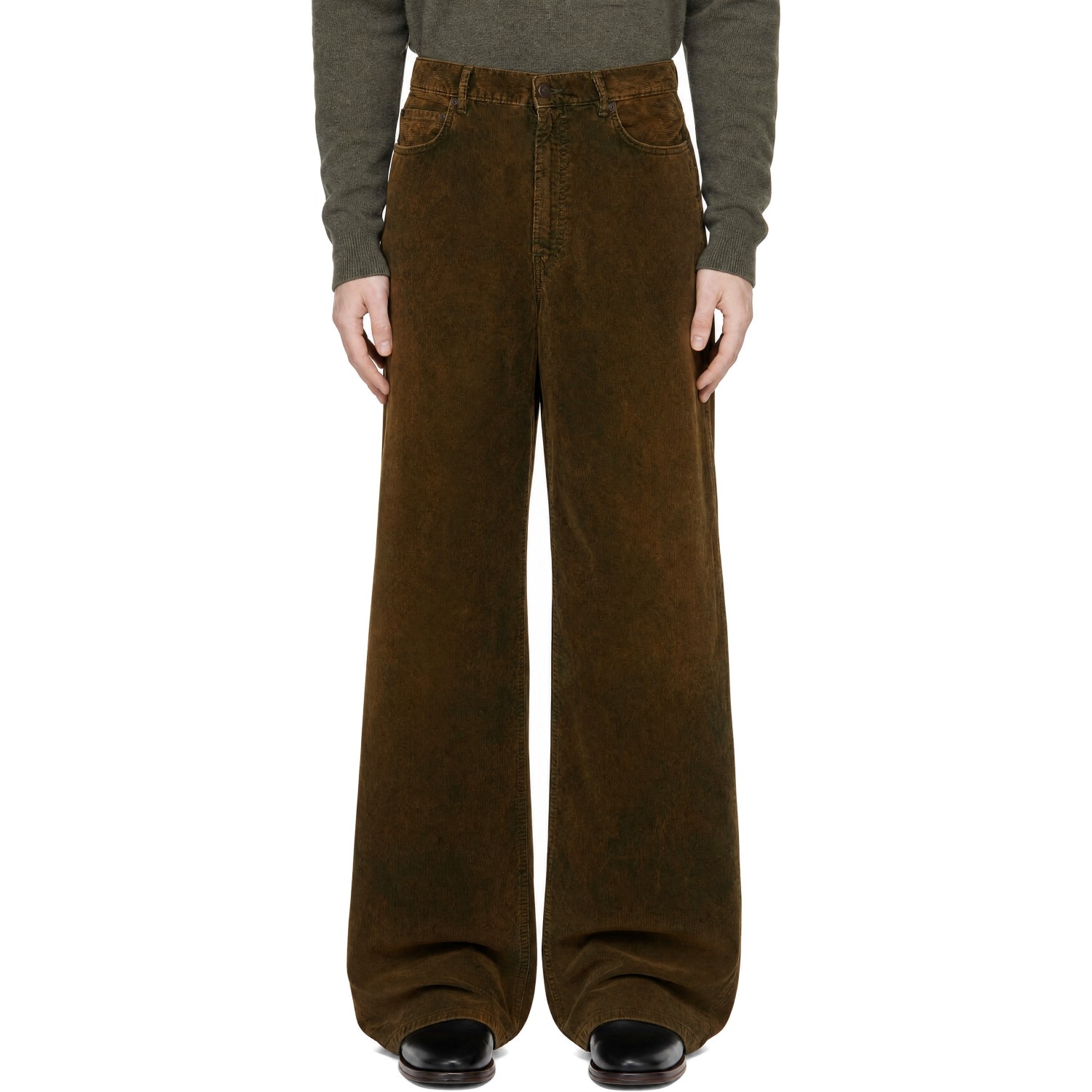 Acne Studios Khaki Corduroy Trousers