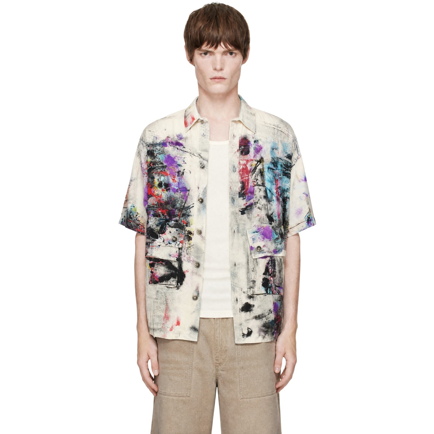 Acne Studios Multicolor Printed Shirt