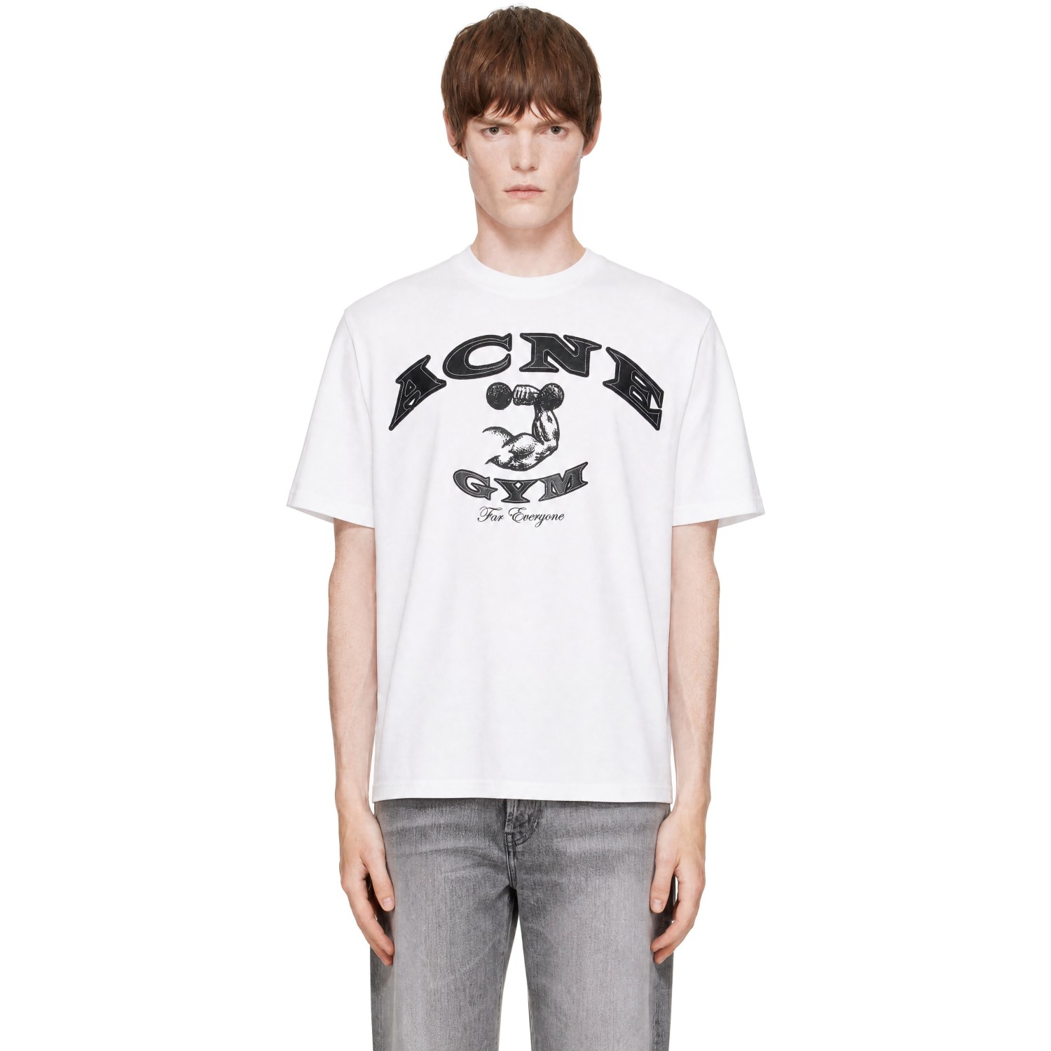 Acne Studios White Patch T-shirt
