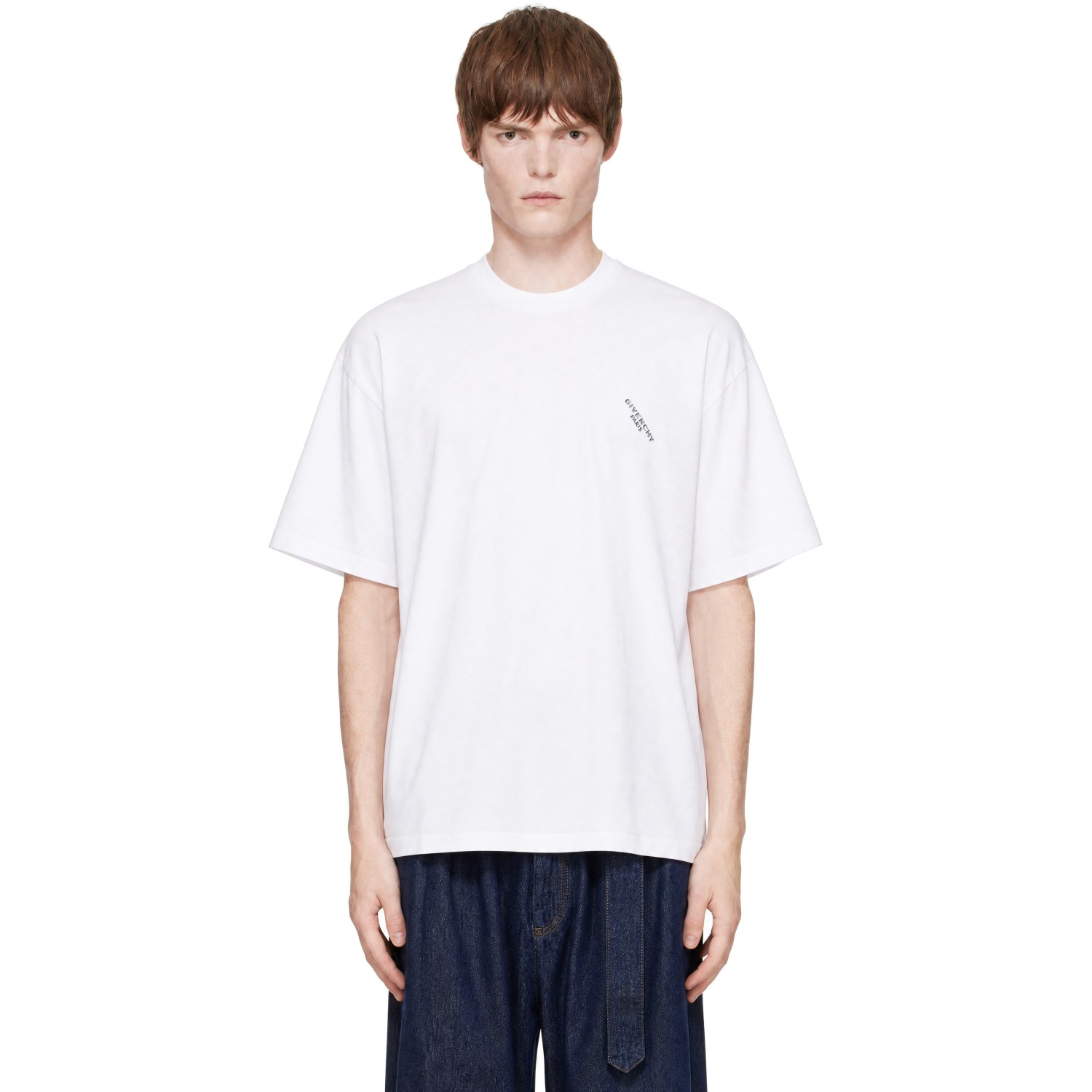 Givenchy White Regular Fit T-shirt