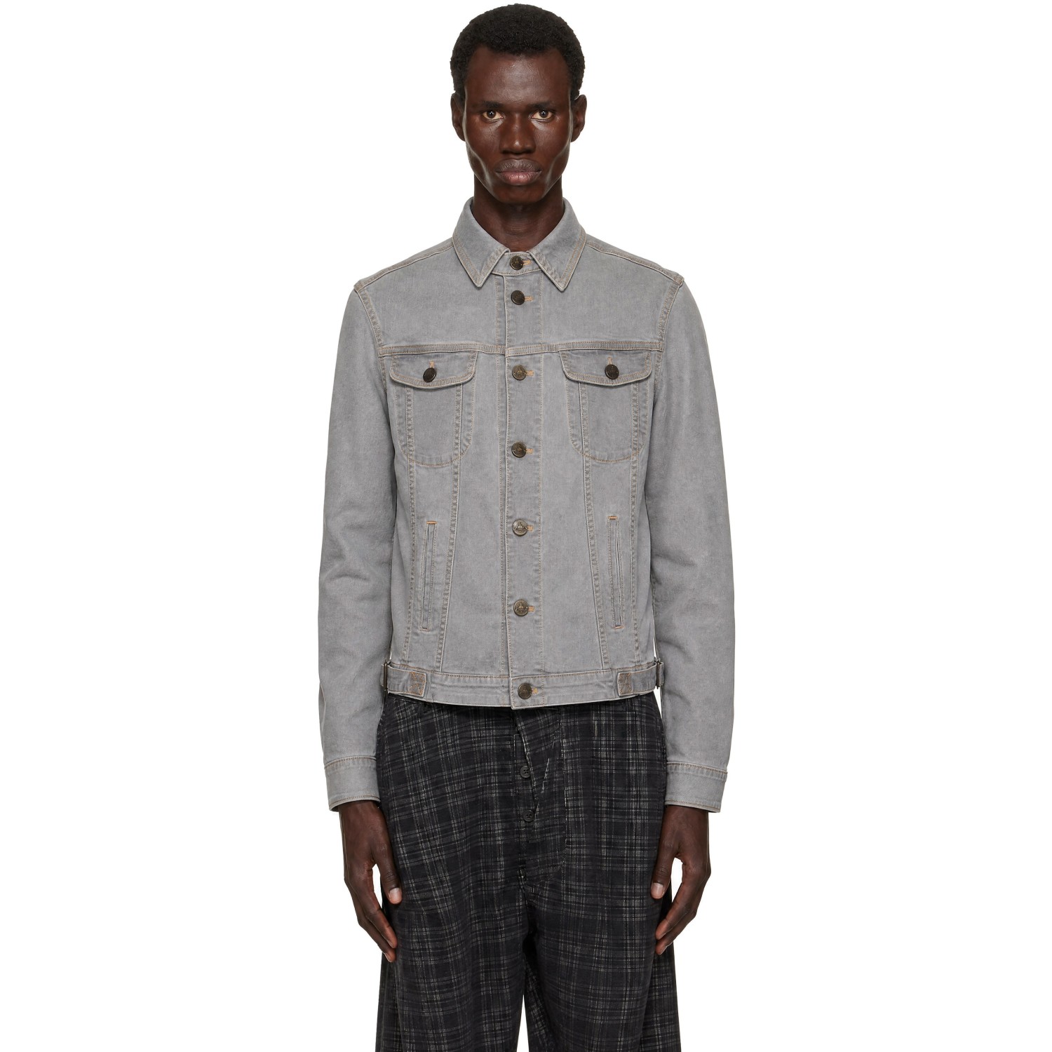 Vivienne Westwood Gray Stormrider Denim Jacket