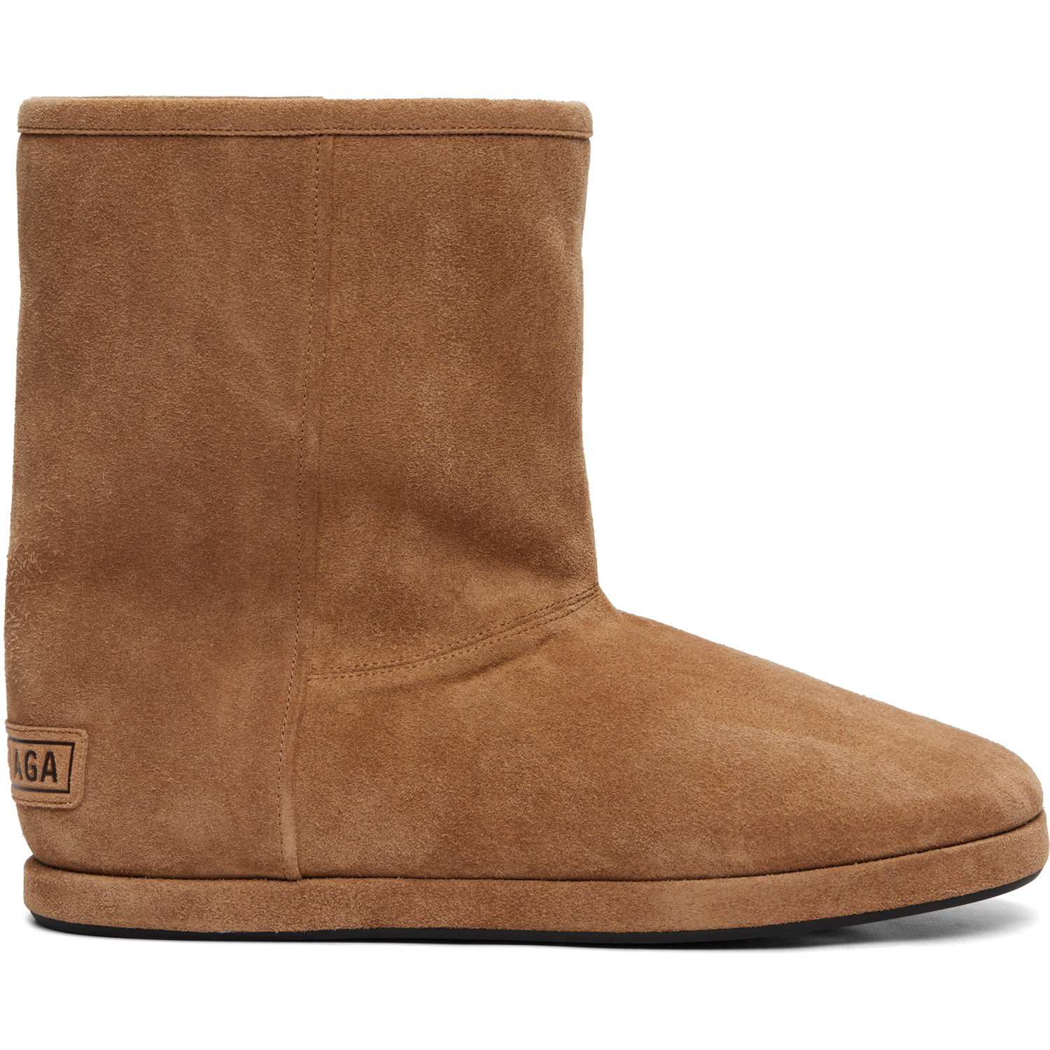 Balenciaga Brown Alaska Soft Boots