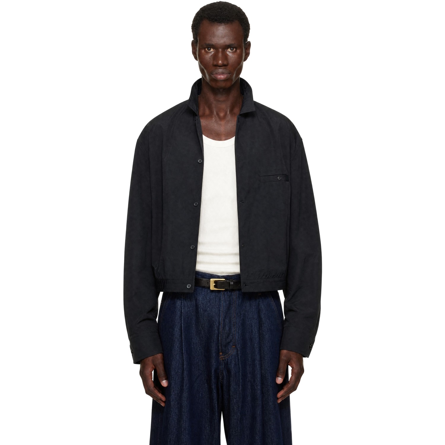 JACQUEMUS Black 'The Curvo' Jacket