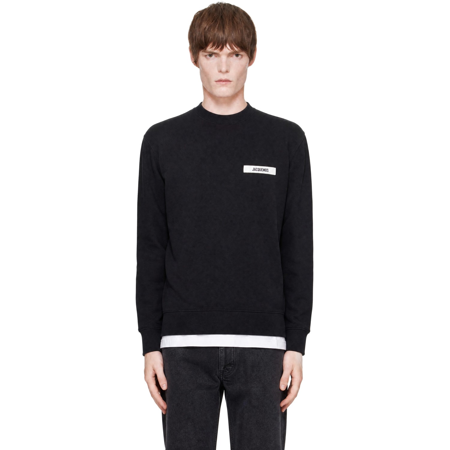 JACQUEMUS Black 'The Gros Grain' Sweatshirt