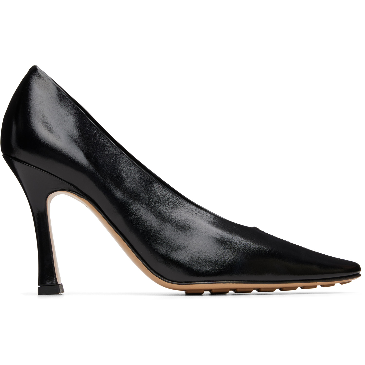 Bottega Veneta Black Sofia Heels